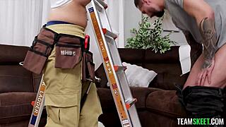 oh daddy... angel cake's teen tits and pussy make stepdaddy cum hard