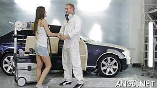 Mesmerizing Floozy Zuzana Takes Extreme Hardcore Blowjob Action