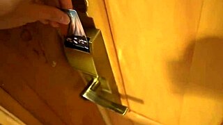 Slutty Teen Spots Pervert Spying, Drags Him to Hotel for Amateur Double Cumshot Action