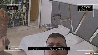 Boss's stepdaughter takes my cock bent over in bedroom sneaky 😏🍆