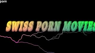 Horny 19yo German model Celin fingers pussy and gives handjob in porno casting interview