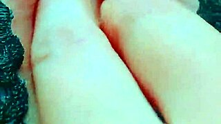 strawberry pink shaved pussy closeup clit fingering orgasm