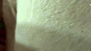 Chubby girl squeezes fat cock into her tight pussy