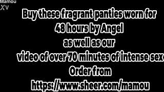 mamou angel's huge tits get licked while i stroke off nearby