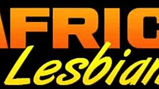 African Best Friends Dive Into Intense Lesbian Threesome Licking