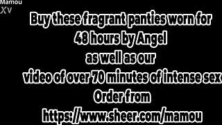 mamou angel's huge tits get licked while i stroke off nearby