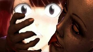 irene belserion bukkake gangbang with humiliating asari cocks!