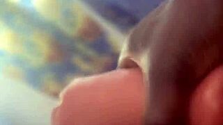 Huge Thick Black Cock Bodybuilder Creams Throat Toy in Dorm Sneak Peak