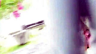 imagine selina the tiny 18yo stripping outdoors before her petite frame takes that massive black cock