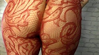 Cheating Wife's Big Boobs Tease You Close Up in Lingerie!