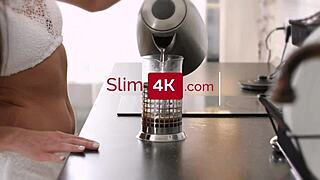 carry cherry slurps and rides cock in slutty 3some comp 😜🍑