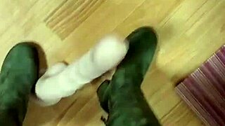 curvy blonde elza kom begs for monster cock fisting