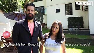 Thick Curvy Latina Masseuse Maria Calor Fucks Client With Huge Tits