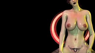 big tits bounce wildly riding throbbing cock