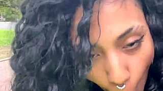 argentine teen ebony prostitute takes cumshot public park buenos aires day