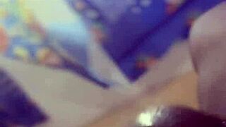 Huge Thick Black Cock Bodybuilder Creams Throat Toy in Dorm Sneak Peak