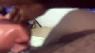 Huge Thick Black Cock Bodybuilder Creams Throat Toy in Dorm Sneak Peak