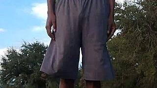 Athletic brunette dorm workout tempts daddy homemade fitness fuck