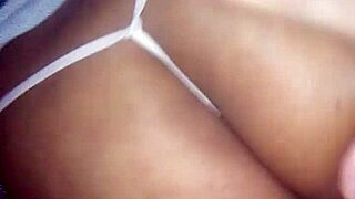 Latina's Perfect Big Ass Shakes in Tight Pink Thong