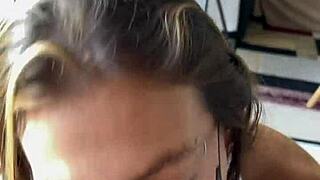 cutie begs cousin for homework help gets creamy reward