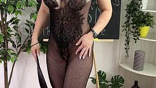 Sexual Wellness BDSM Teacher In Lingerie And Heels