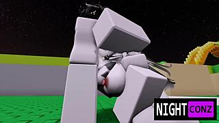 Roblox Girl Deepthroats Eboy Dick Nightconz Cumshot