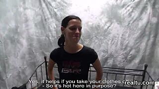 czech teen 18+ie seduced stripped and pov drilled hard in shopping centre