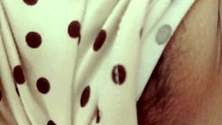 watching a movie with my chubby horny neighbor turns into wet pussy action