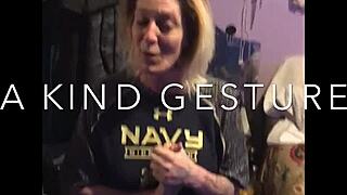 step mother in law milf blonde rewards with sloppy big black cock blowjob and cumshot tits