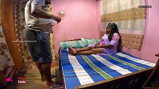 indian stepmom aarohi eesha creams from massage then pussy slammed hard!!