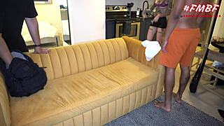 bts with sasha beart... naughty russian gf cheats on bf