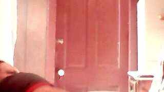 slow deep dildo eases into tight ass depths