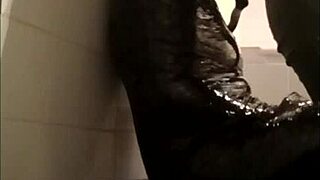 Sophie la larve slave endures final momification bondage before deep blowjob cum in mouth finale