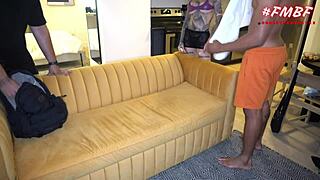 bts with sasha beart... naughty russian gf cheats on bf