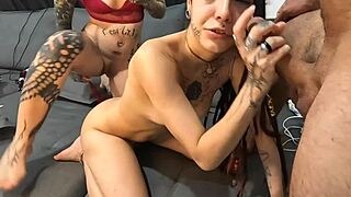 brazilian lesbians troca troca licking juicy pussy lips and pink ass