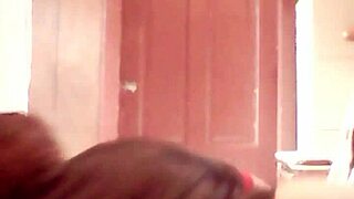 slow deep dildo eases into tight ass depths