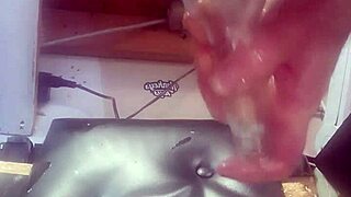 Huge Bottle Insertion Stretches Amateur Ass for Extreme Solo Anal Play