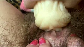 big throbbing clit pulses wildly in extreme closeup orgasm