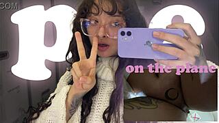 look how i peed on plane europe trip was crazy!!