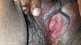 Cute Tight Pussy Hole Close Up Hairy Indian Desi Aunty