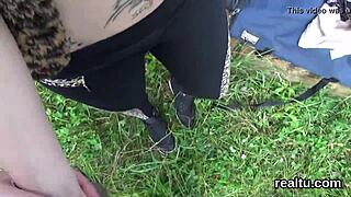 striking czech teen seduced in shopping centre striptease clothes ripped hardcore pov anal assfucking blowjob 