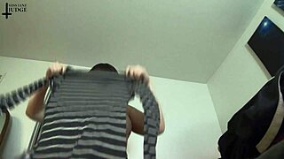 Tall Giantess Jane Judge Crushes Panties in Unaware POV Domination