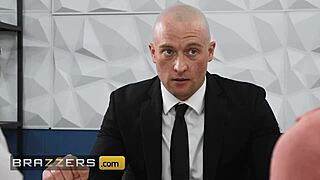 kendra sunderland and kayley gunner fight over zac's cock sucking riding swapping cum to prove who gets the bonus