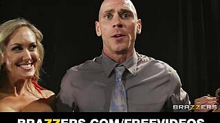 four busty fitness babes strip into hardcore orgy frenzy