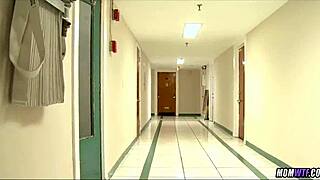 gorgeous blonde milf hairdresser gets horny for young cock 😍👅