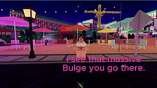 Woman Spots Huge Bulge Craving Monster Cock Deep Inside Her