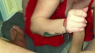 Step Son's Huge Monster Cock Waits for Mother in Law's Deepthroat Sucking