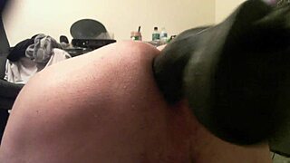foreverman black dildo machine drills creamy anal ass forever stretching