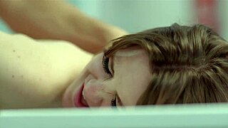 office slut teases fucks quick cumshot in executive affairs sc4