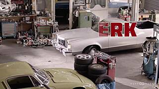 wanna see this blonde take double cocks in car gangbang?